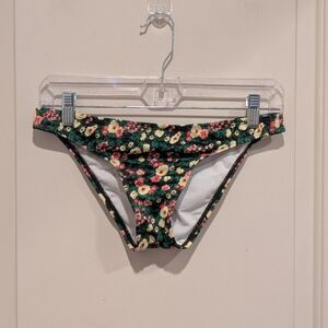 Guess Floral Swim Bikini Bottom Size Small